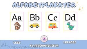 Alfabetplakater