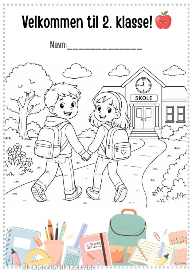 Skolestart 2. trinn - Hefte
