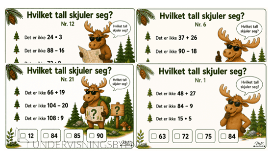 Hvilket tall skjuler seg? - Bilde 2